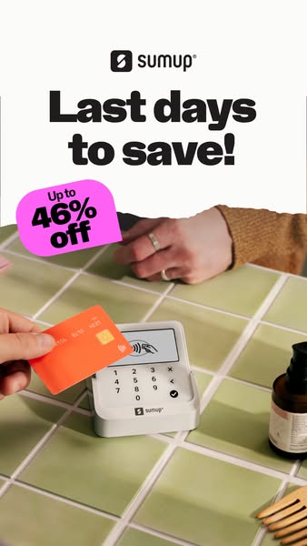 SumUp products for less