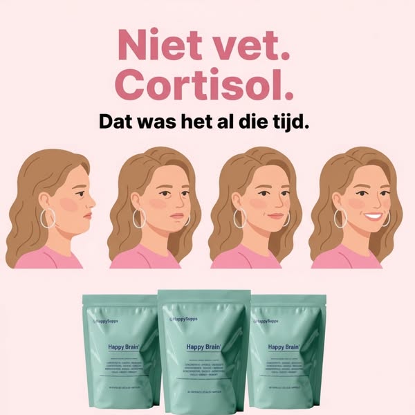 Fix je cortisol. Fix je lichaam.