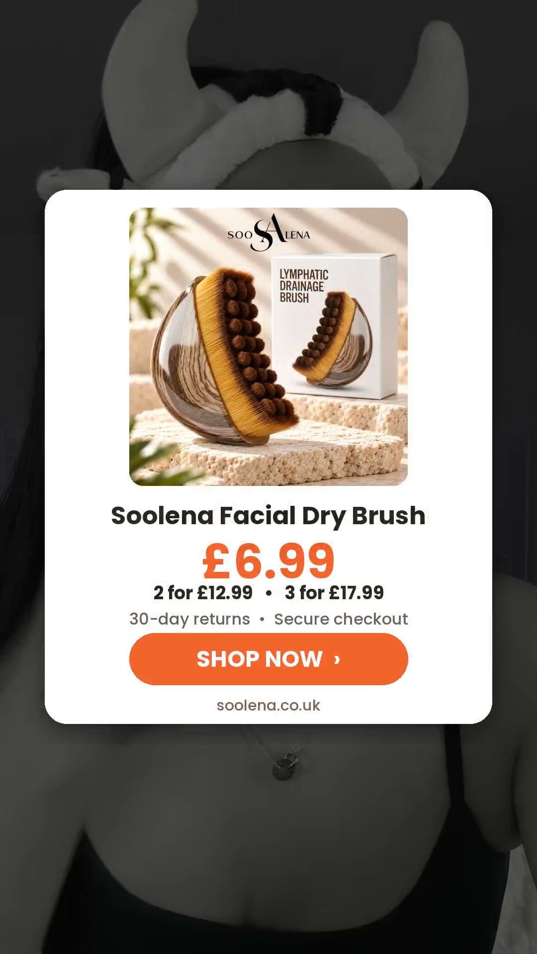 Soolena Facial Dry Brush – £6.99