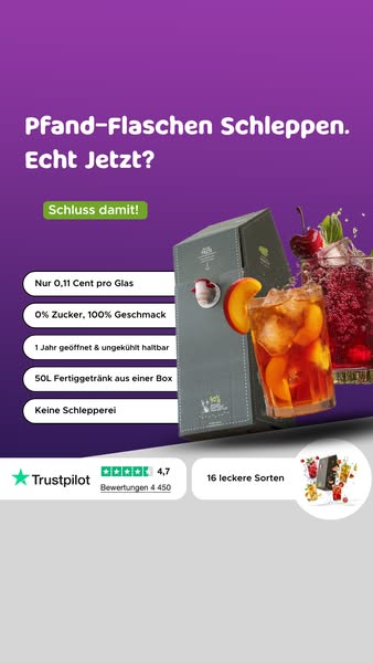 1x JuiceBox GRATIS dazu