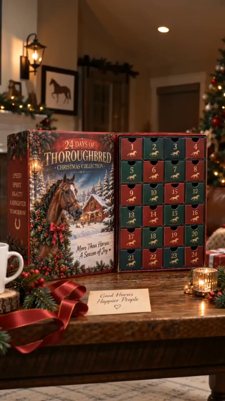 24 Days of Thoroughbred Spirit – A Christmas Collection of Speed & Grace