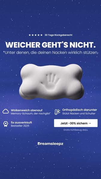 So fühlt sich richtiger Schlaf an.