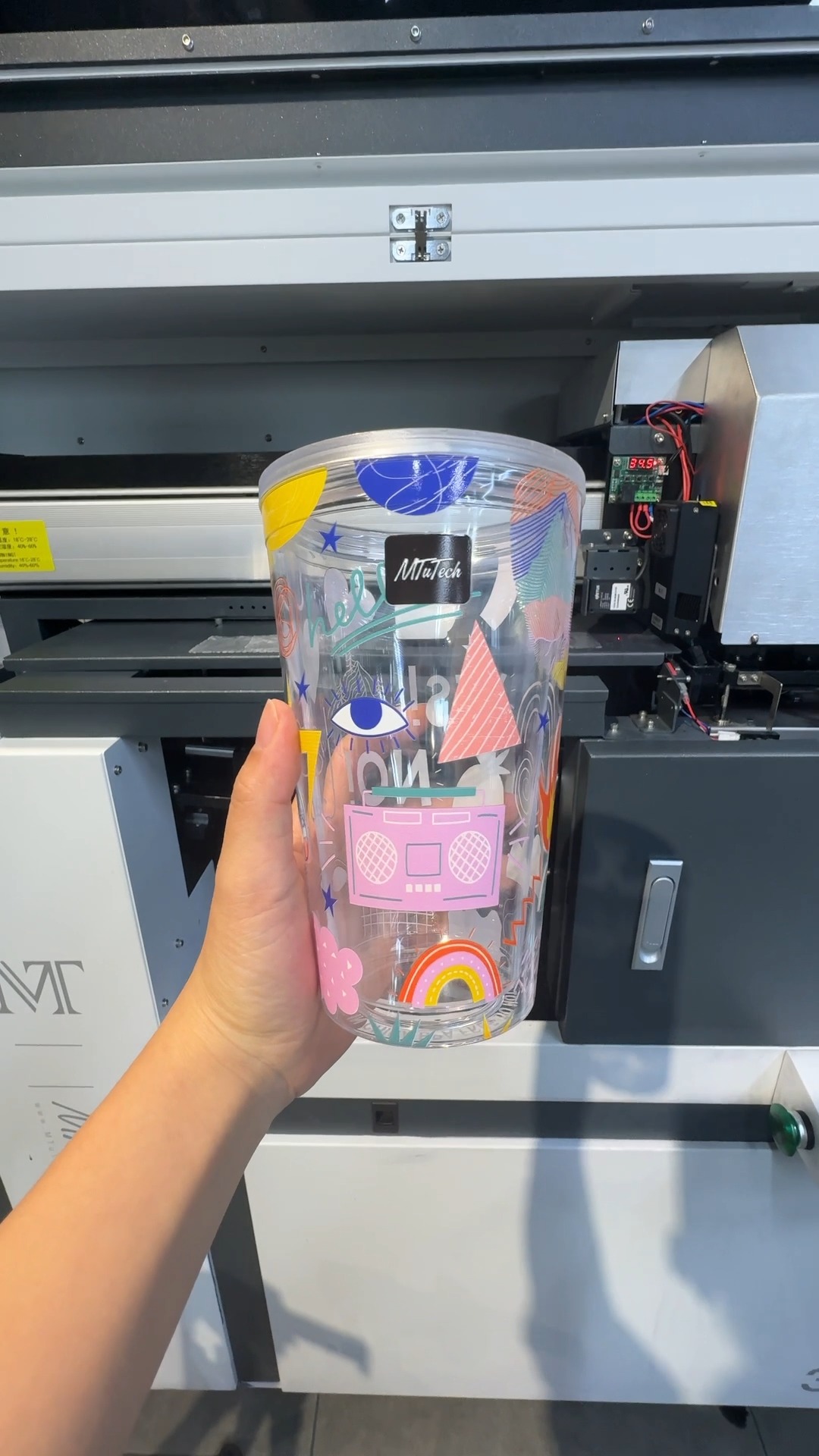 Printing Solution FOR CLEAR TUMBLER