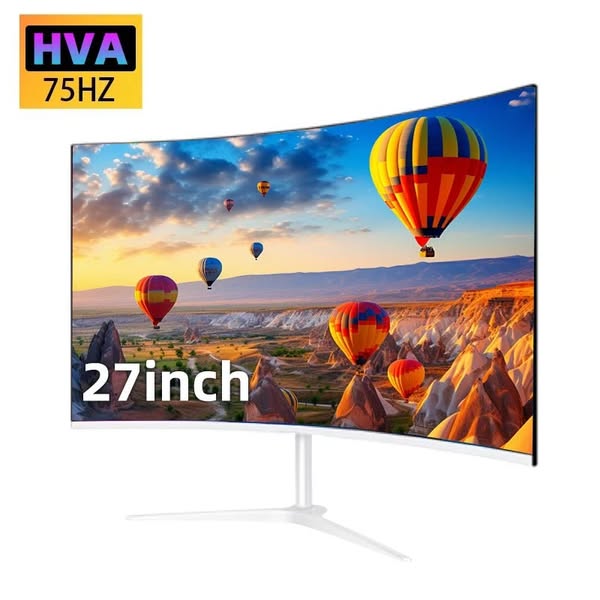 27" Kaareva näyttö 75 Hz, 2 ms, Full HD 1080p | AksunVerkkis