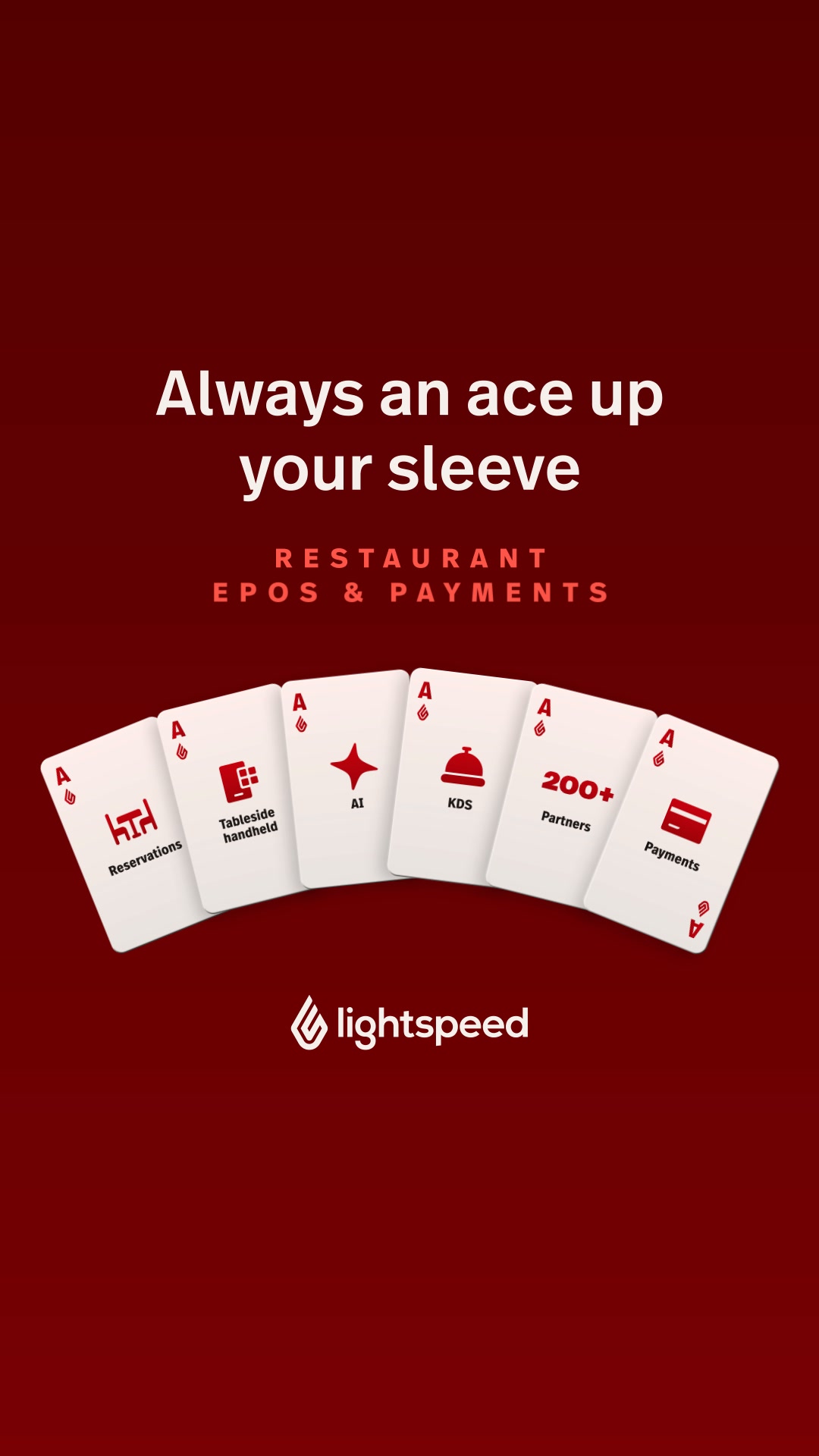 Always an ace up your sleeve