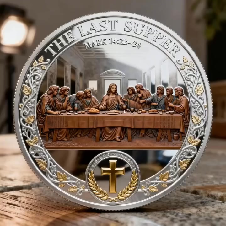 The Last Supper Coin — A Beautiful Tribute to Faith, Love & Christ