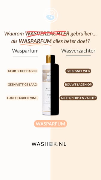 Wasparfum dat wél lang blijft ruiken