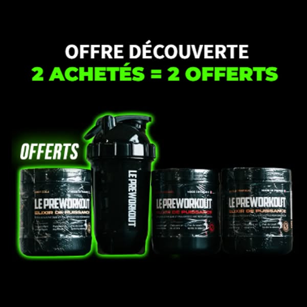 LE MEILLEUR PRÉ-WORKOUT FRANÇAIS
