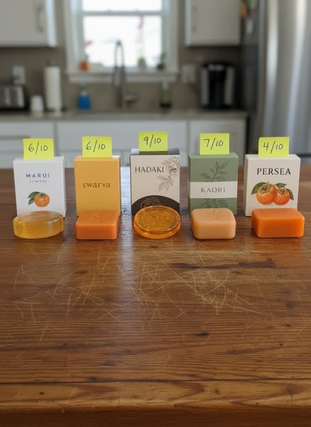 I Ranked All Five Persimmon Soaps Out Of Ten