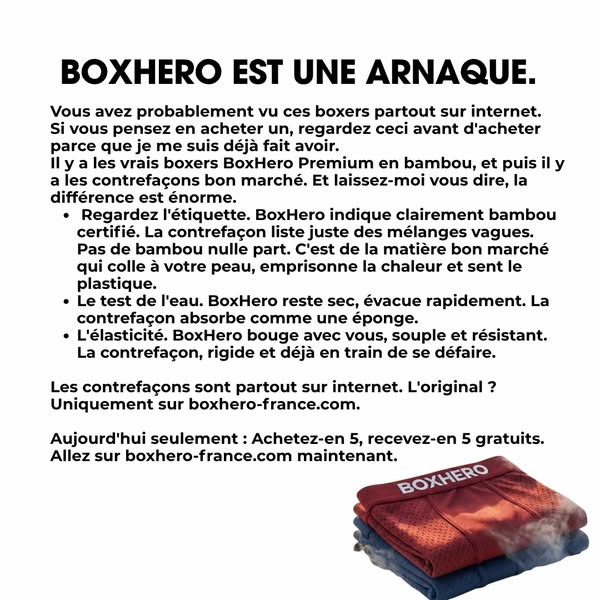 OFFRE DE DERNIÈRE MINUTE : Achetez-en 5 et obtenez-en 5 GRATUITS