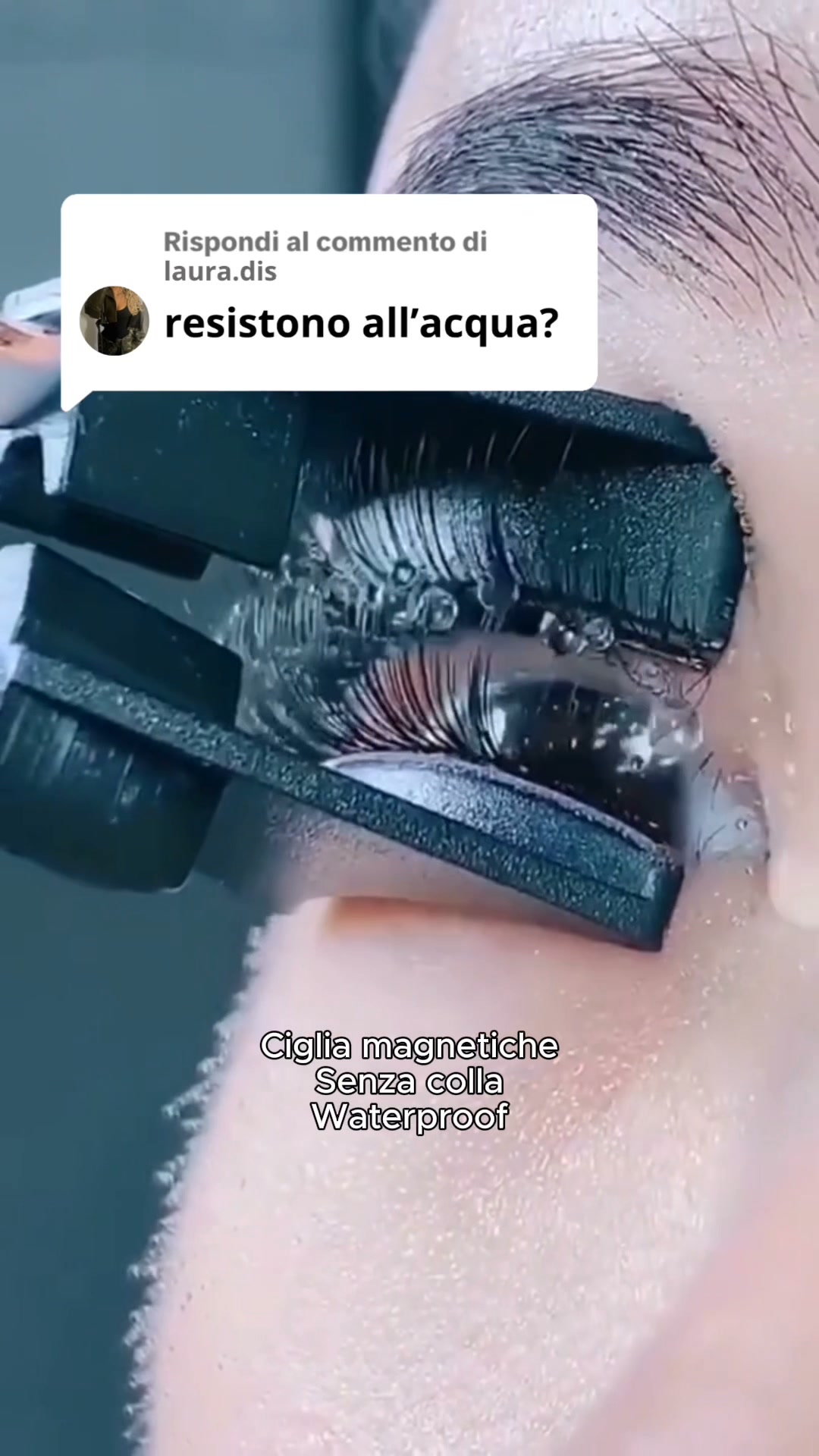 Ciglia magnetiche con zero colla!