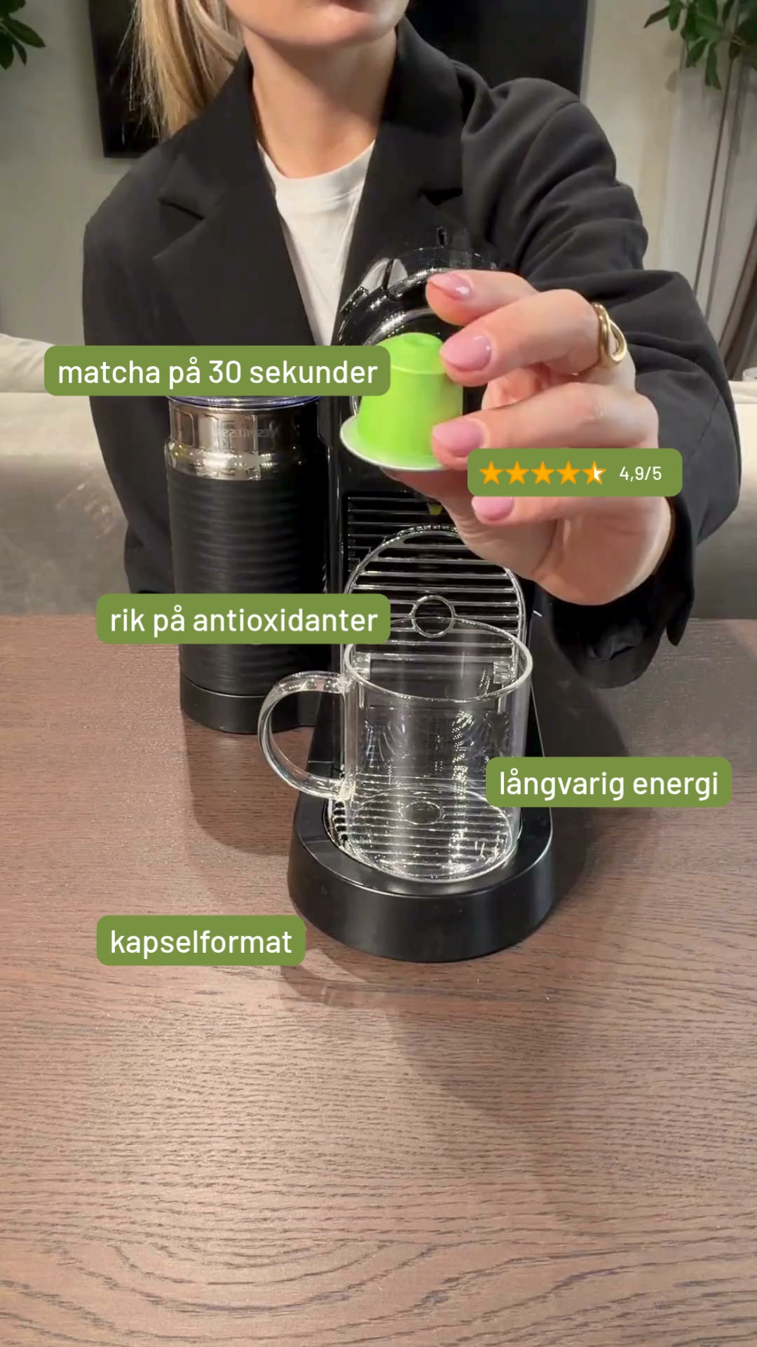 Matcha i din Nespresso
