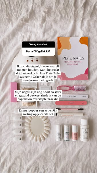 Nr 1 gellak set + begeleiding.
