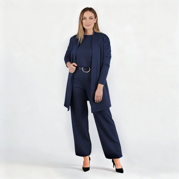 3 Teile. 1 kompletter Look. Kein Outfit-Stress.