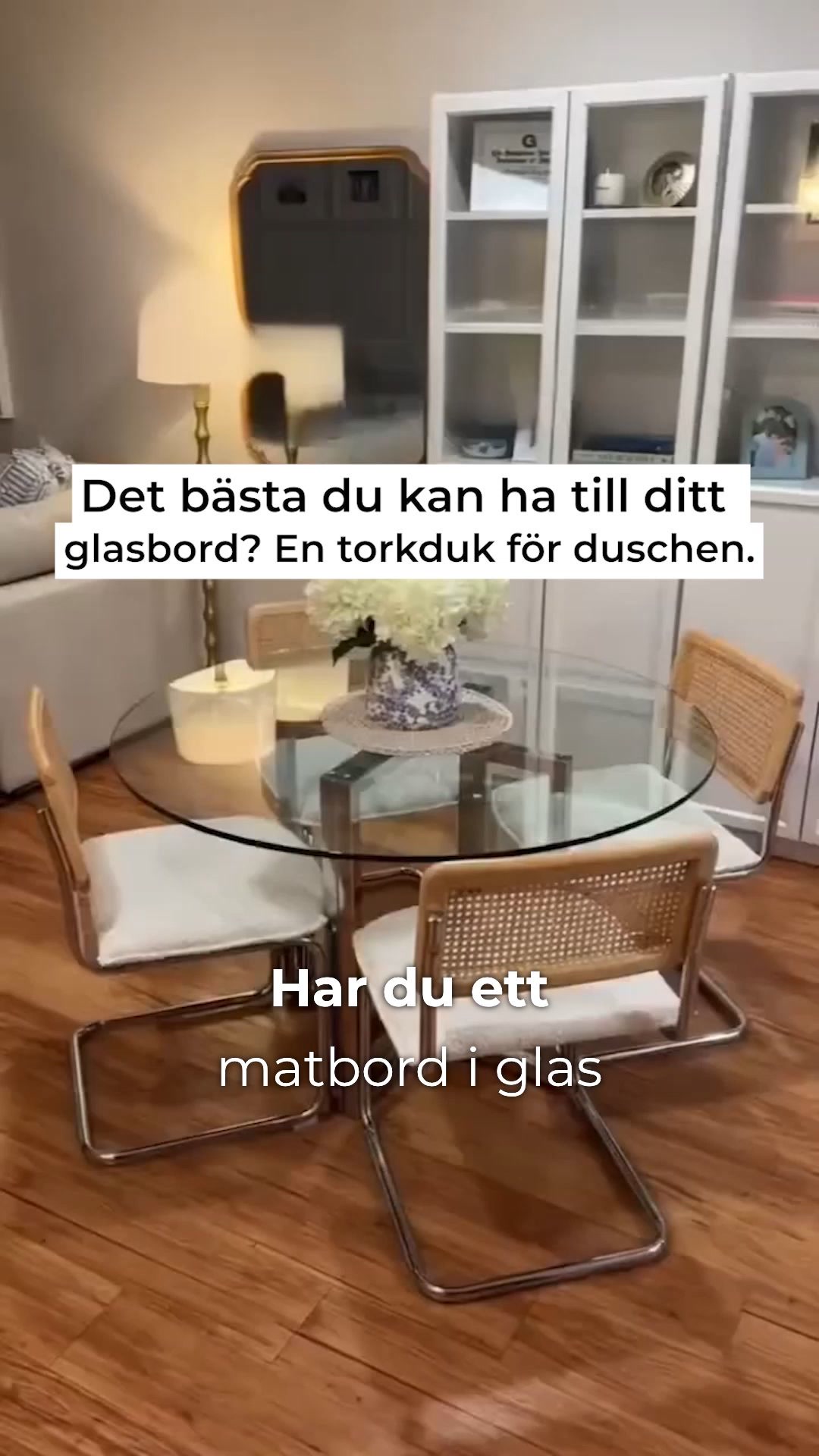 Spegeln utan ränder – en drag