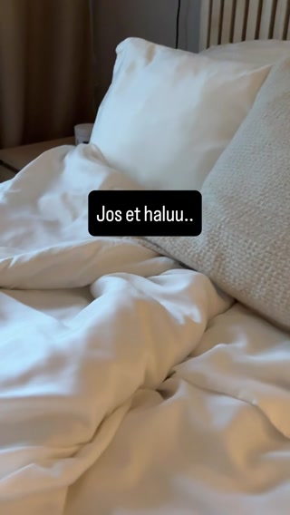 ”Ei enää paluuta kosteutta ja lämpöä kerääviin tyynyliinoihin”