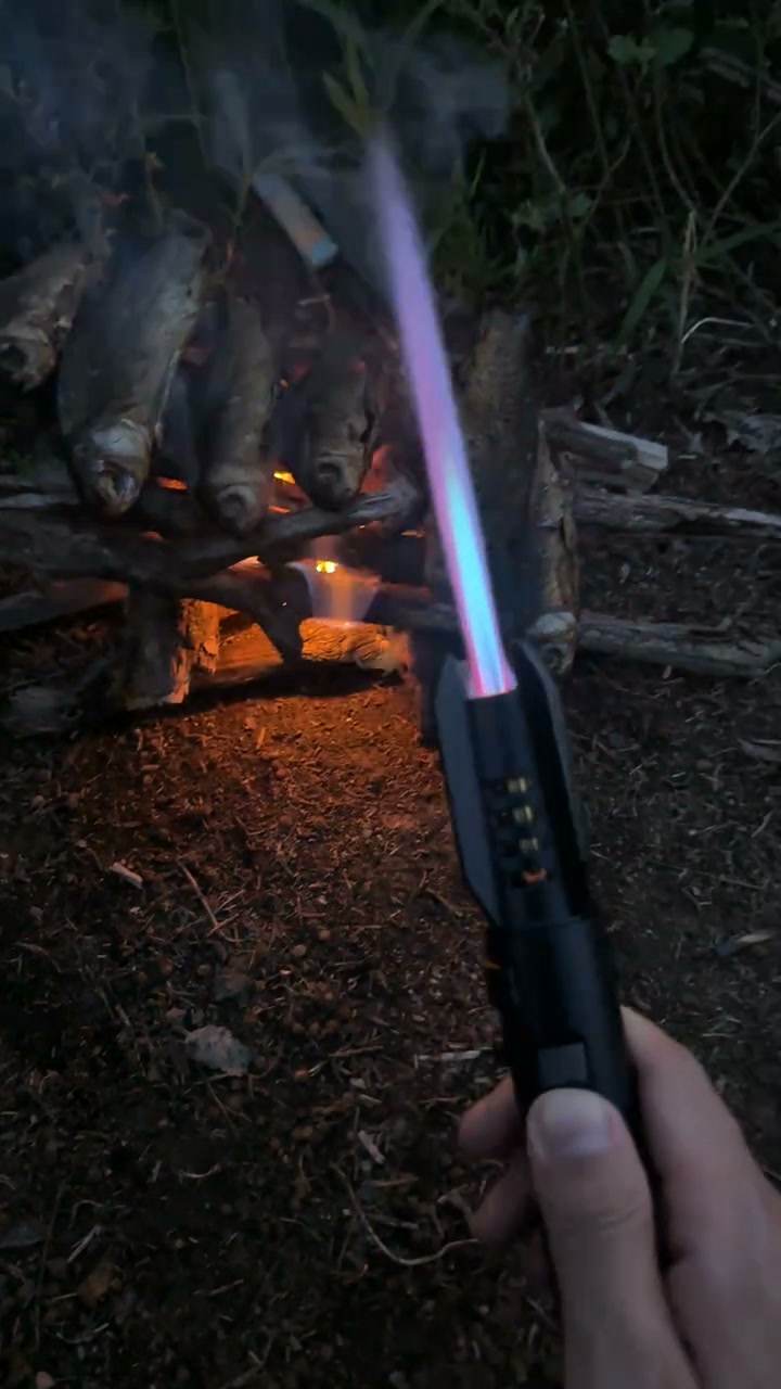Get the Fire Going Fast With a Jet Torch