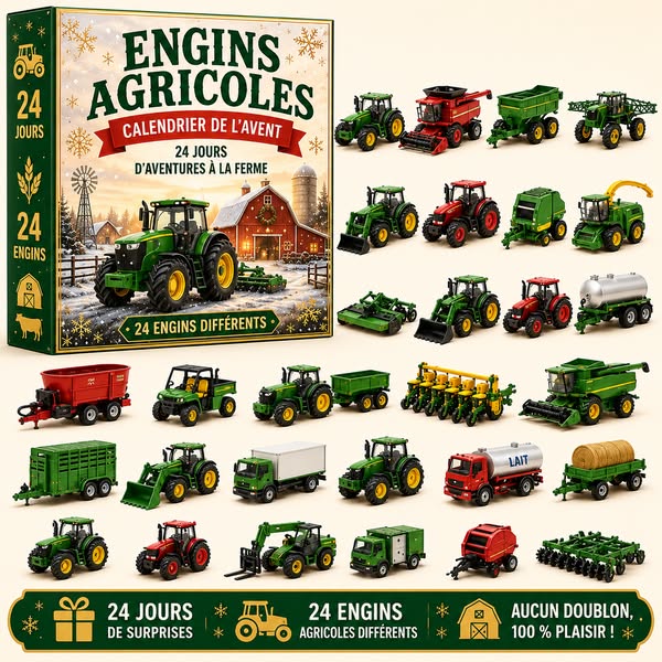 Un nouvel engin agricole chaque jour