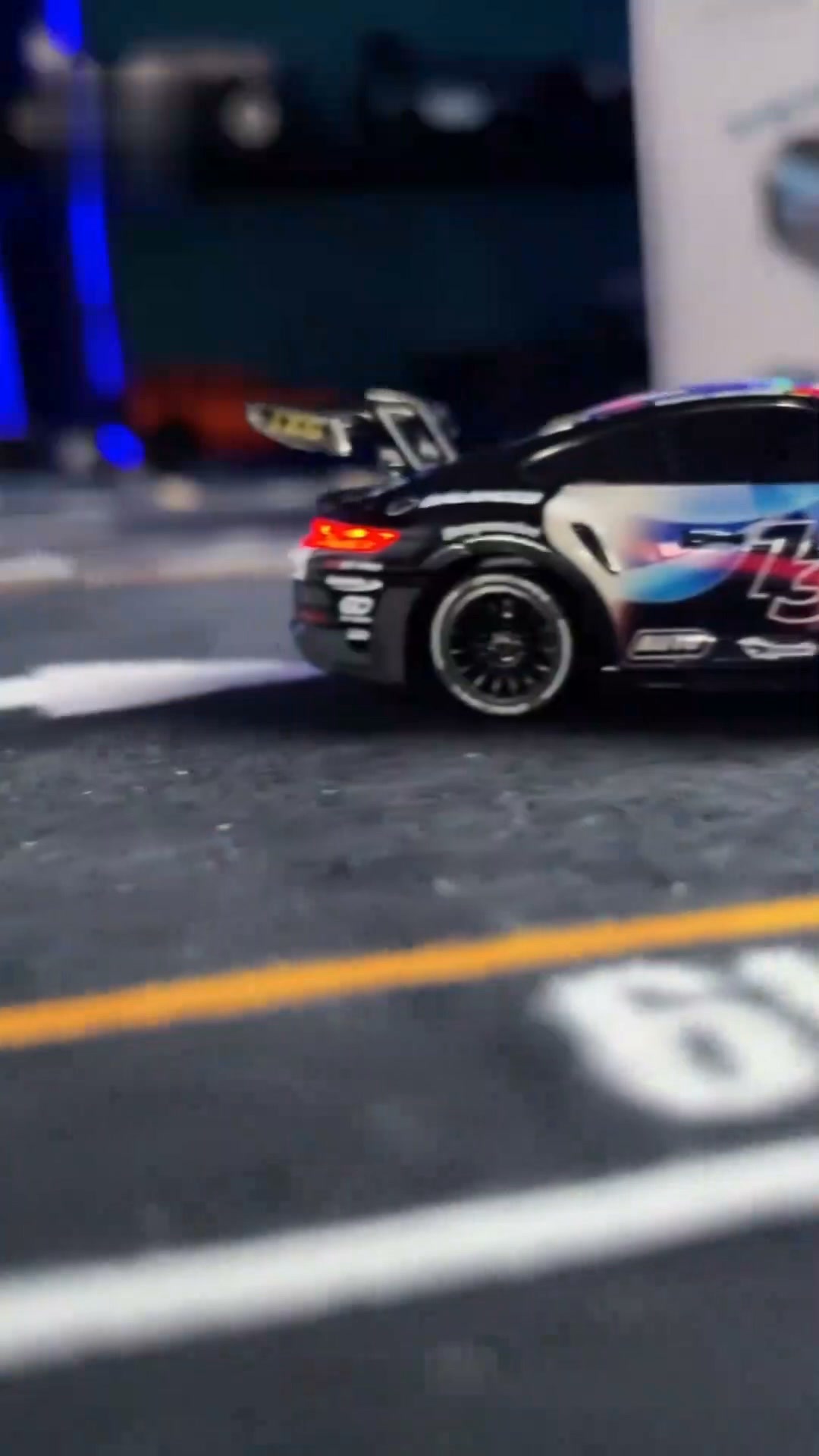 "Your desk just became a mini racetrack."