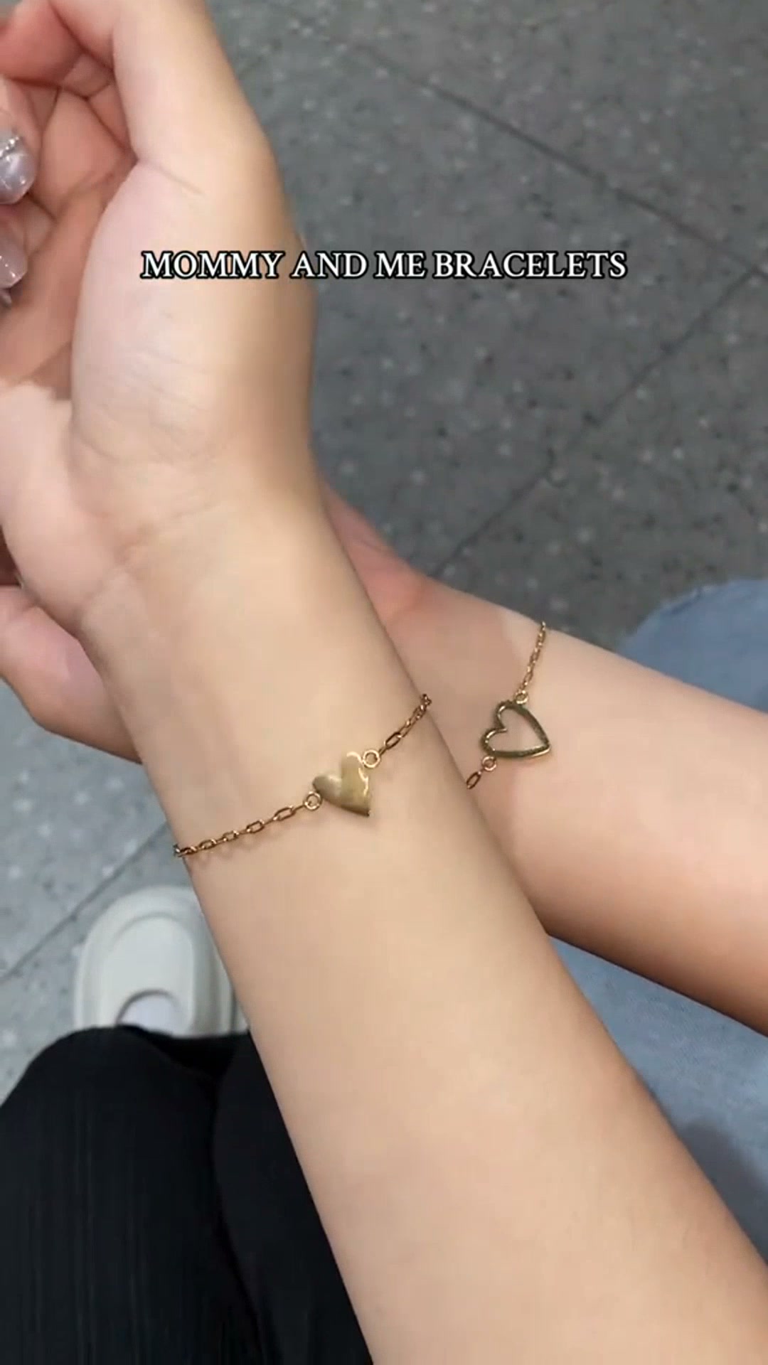 Matching Hearts for Mom & Daughter