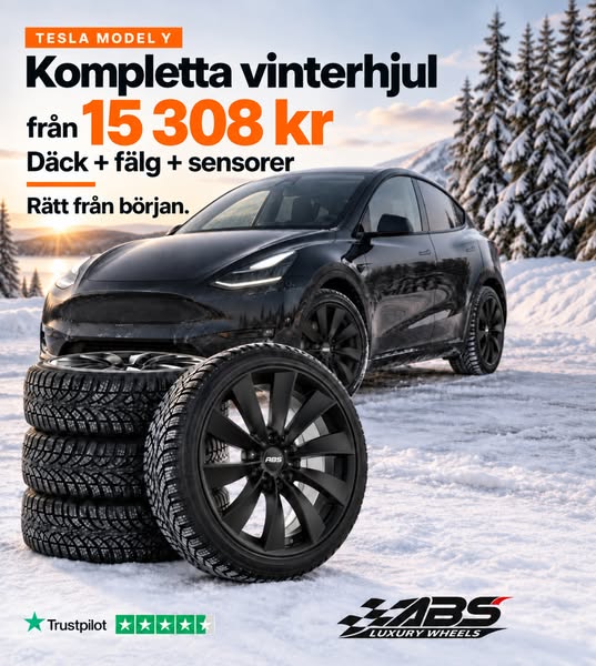 Tesla Model Y – från 15 308 kr