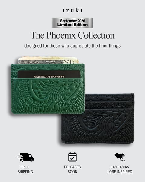 Limited Edition Card Holders