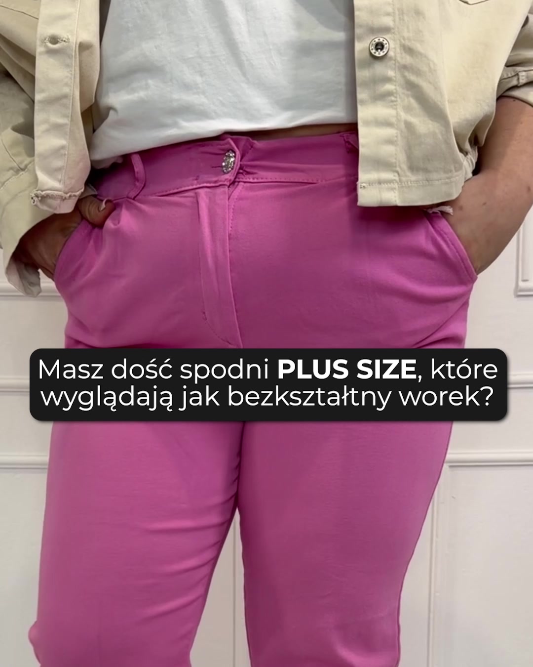 Spodnie, które LEŻĄ