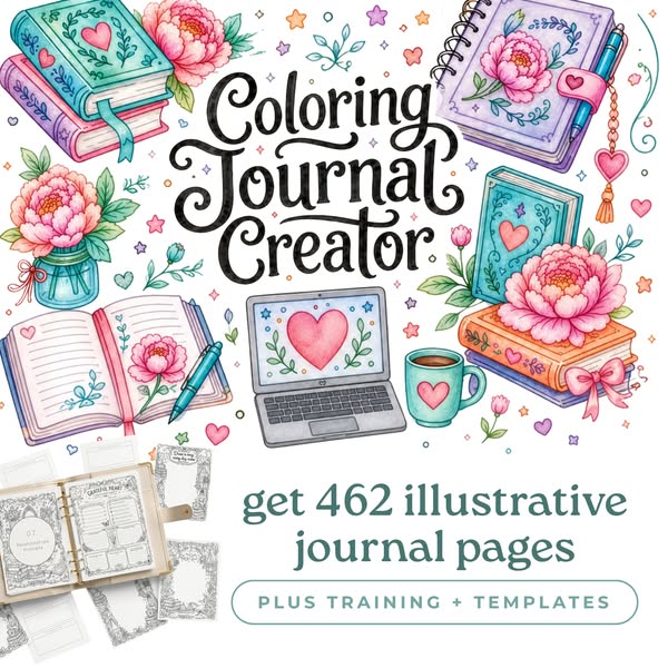 The Coloring Journal Creator