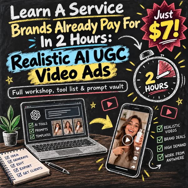 [$27] Create AI UGC Videos