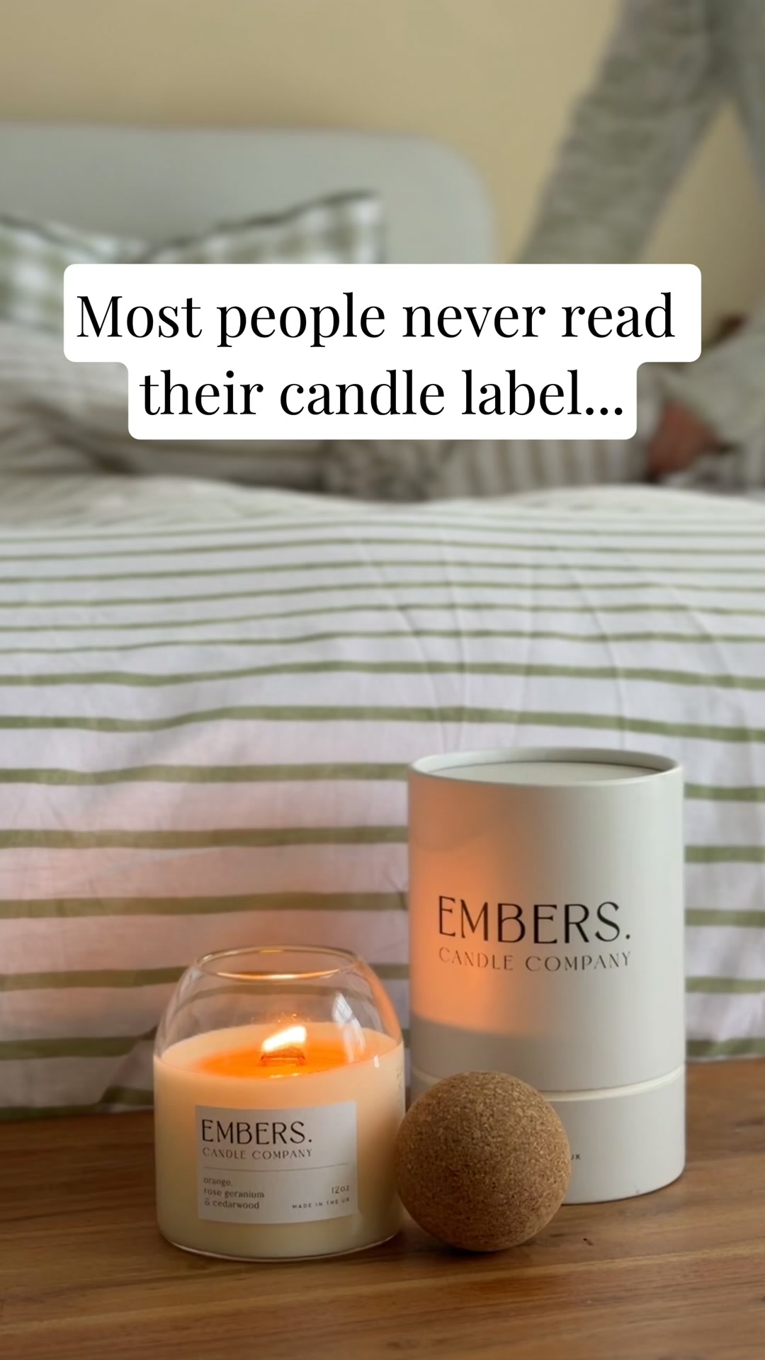 Know exactly what you're burning.