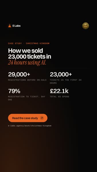 23,000 tickets in 24 hours.