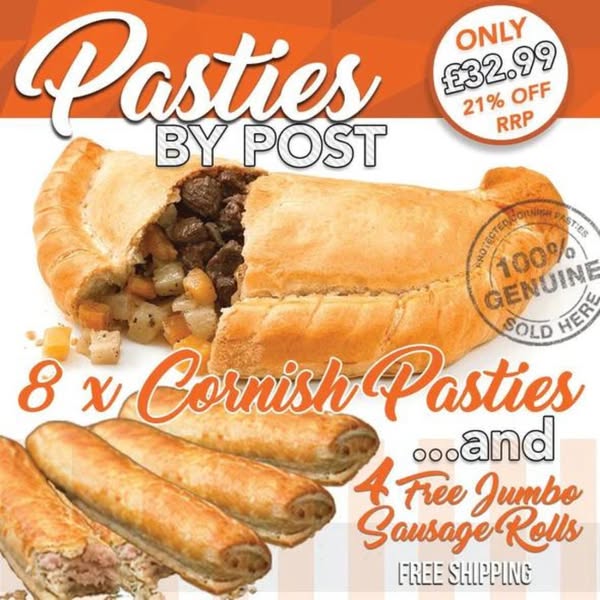 Proper Cornish Pasty Box