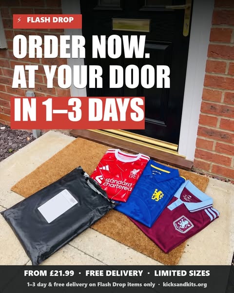 Order now – at your door in 1–3 days