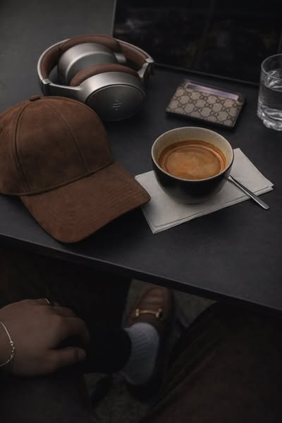 Coffee mood. Mocha cap.