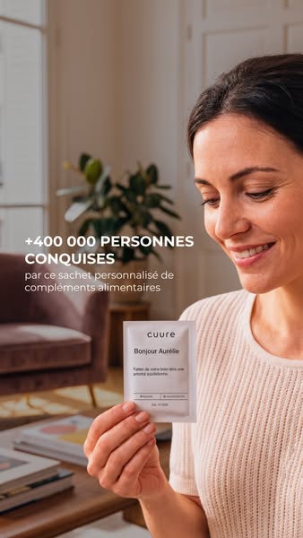 Recevez Votre Cuure Personnalisée