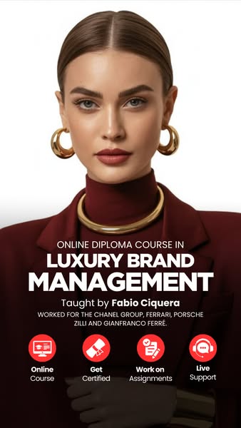 Learn luxury brand management