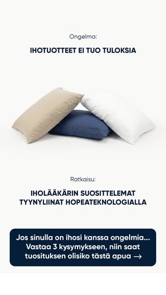 Luonnollinen ihonhoitorutiini 8 tuntia joka yö