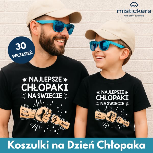 Koszulki dla Taty i Syna