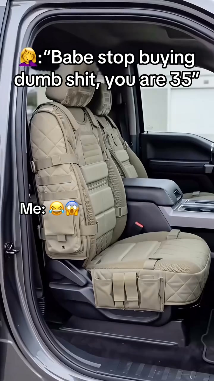 Military‑Style Auto Seat Protectors