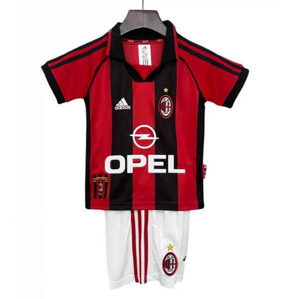 T-shirt e Pantaloncini Bambino AC Milan Retro 98/99