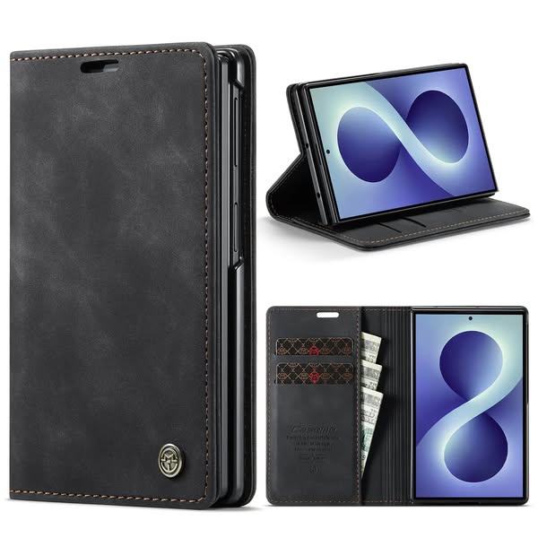 Heritage Leather Wallet Case - Your Z Fold, Elevated