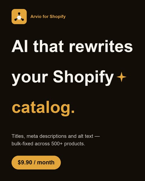 Only for people who run a Shopify store