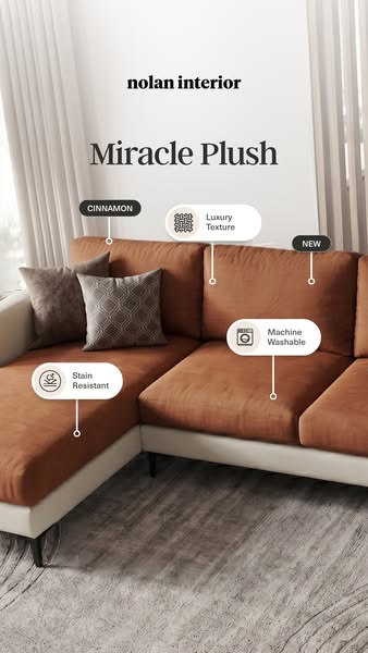 Soft Thick & Actually Protects Your Sofa