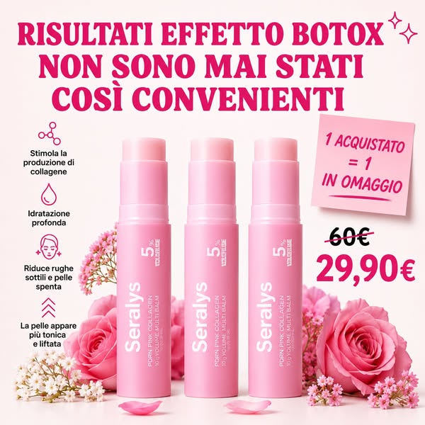 Offerta estiva: 1 acquistato = 1 in omaggio
