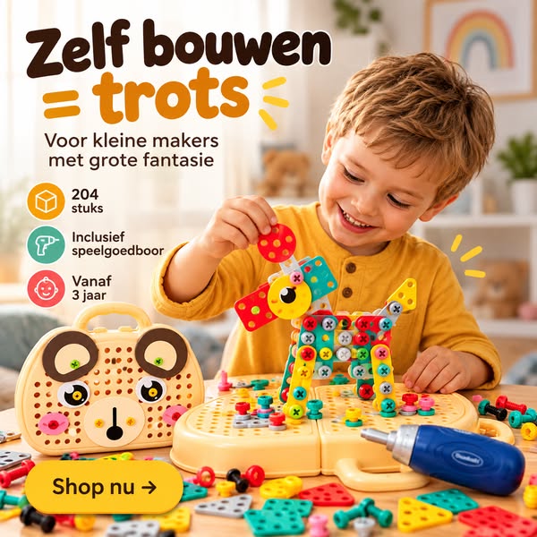 Zelf bouwen geeft trots