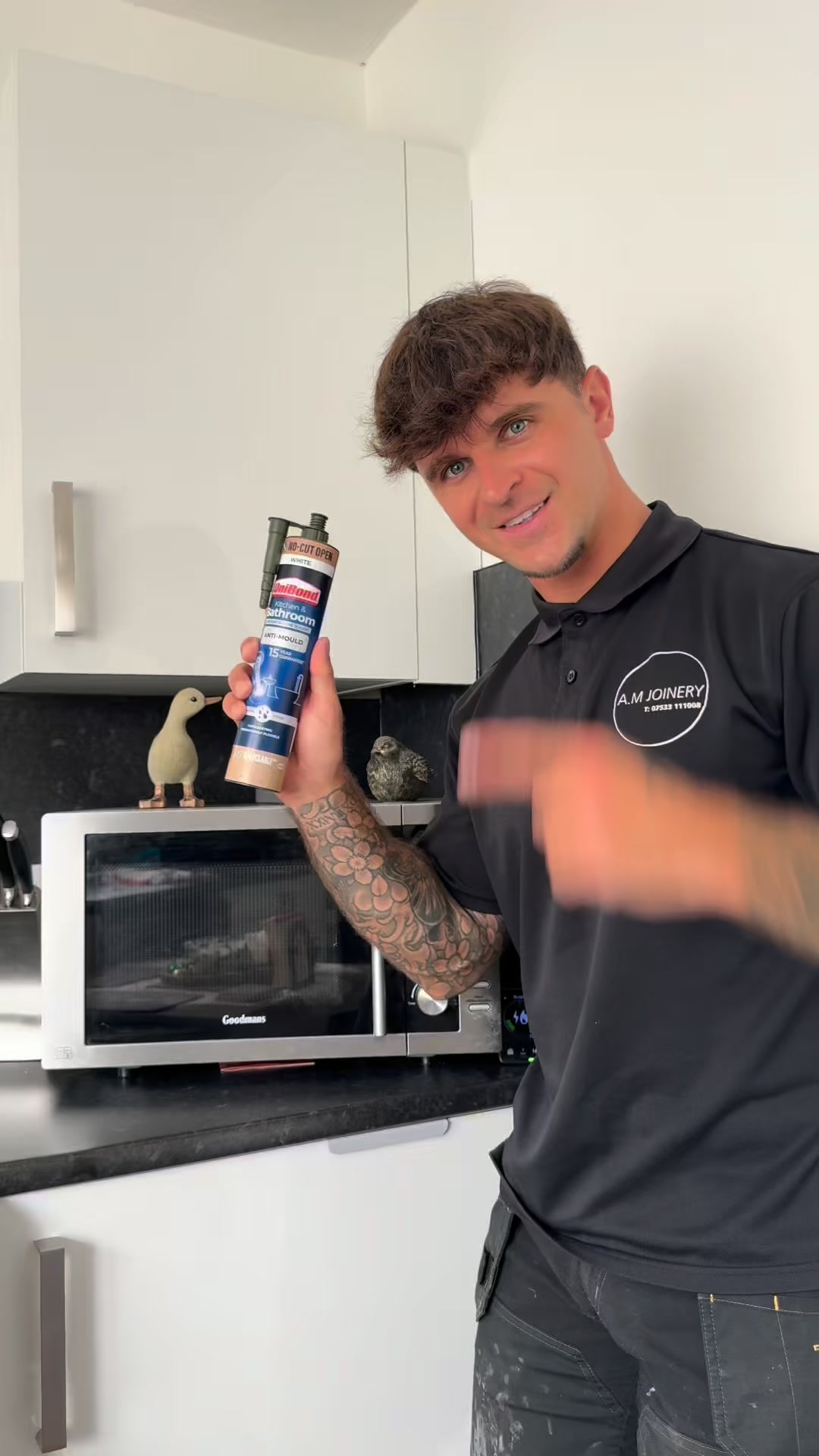 Unibond Kitchen & Bathroom Anti-Mould Sealant White