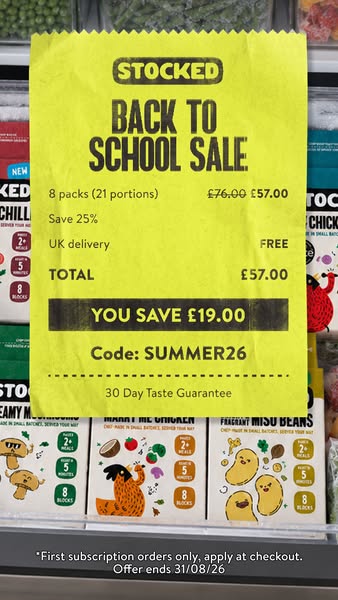 End of summer sale 25% off with code SUMMER26