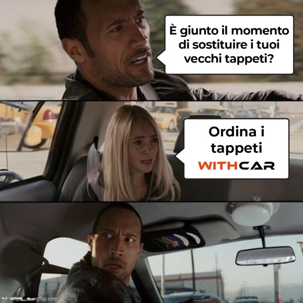 Tappetini auto gomma -10%