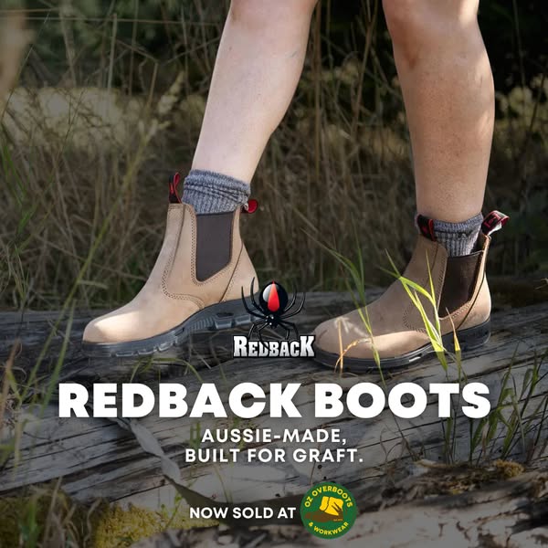 Durable Farming Redback Boots