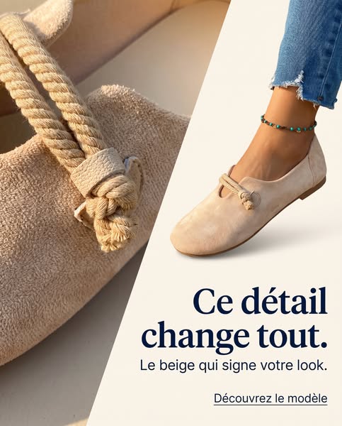 La touche chic à vos pieds